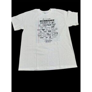 When We Were Young Festival T-Shirt 2017 Large White Morrissey Observatory NWOT